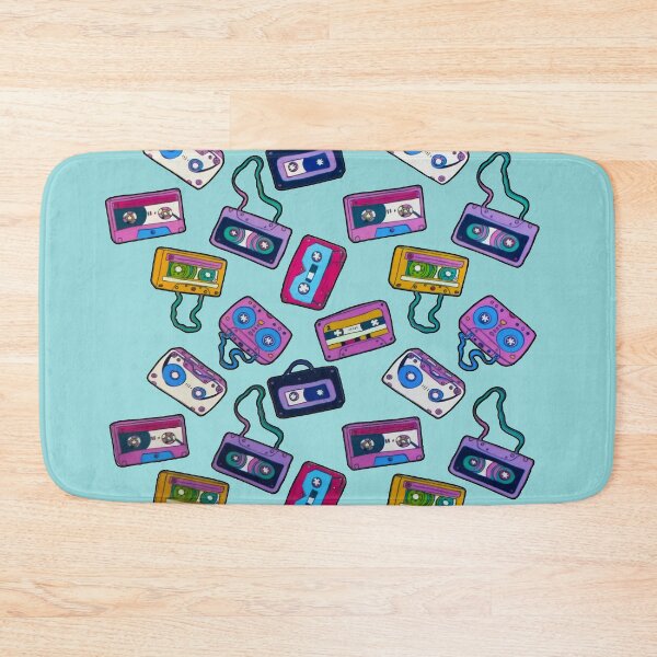 Item preview, Retro Style Cassette Tape Pattern designed and sold by cesarhiar.