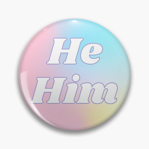 Item preview, He/Him Pronouns designed and sold by houseplantbabe.