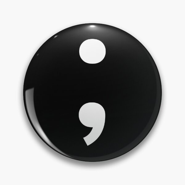 Item preview, Semicolon T-Shirt ; designed and sold by robbclarke.