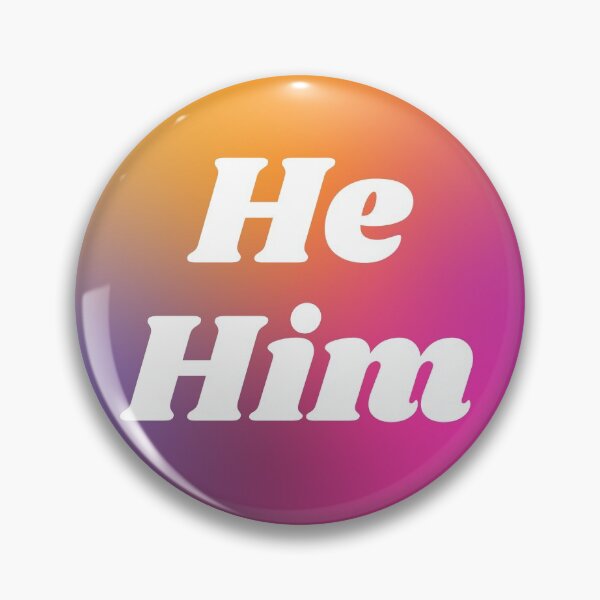 Item preview, He/Him Pronouns designed and sold by houseplantbabe.