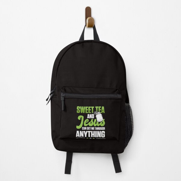 Item preview, Funny Sweet Tea And Jesus Can Get Me Through Anything designed and sold by MagicSD Designs.