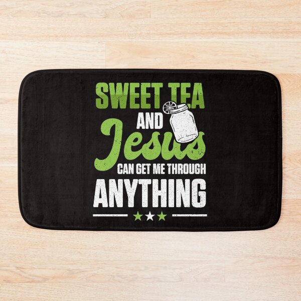 Item preview, Funny Sweet Tea And Jesus Can Get Me Through Anything  designed and sold by MagicSD Designs.