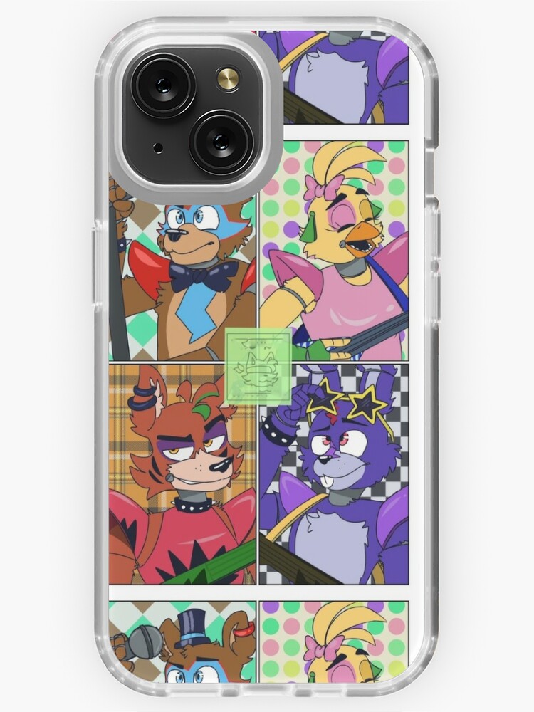 FNAF Security Breach Glam Rock Freddy, Gregory and Vanny  iPhone Case for  Sale by Darkodra