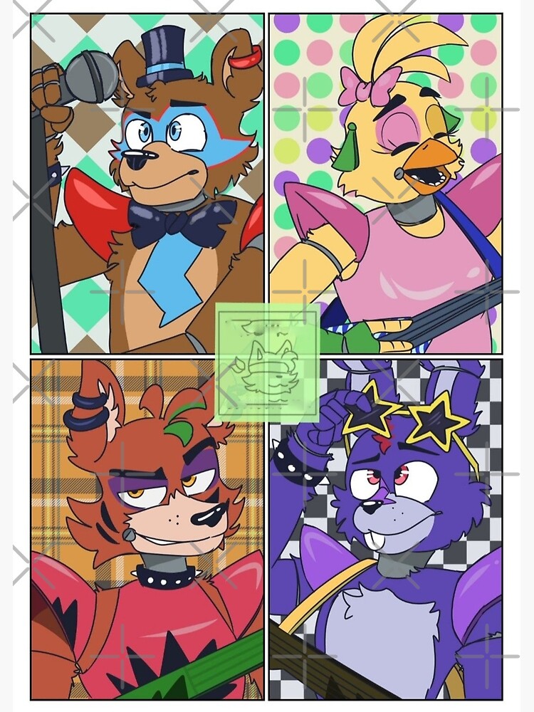 fnaf security breach  Poster for Sale by lojy-pink