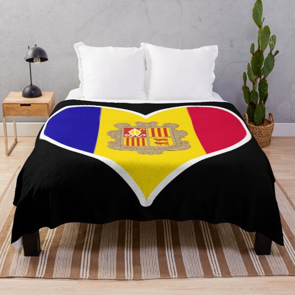 Item preview, Andorra Flag Heart designed and sold by PKHalford.