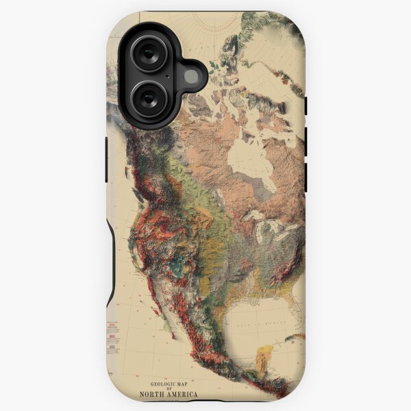 Item preview, 1911 North America Relief Map 3D digitally-rendered designed and sold by ThinkAboutMaps.