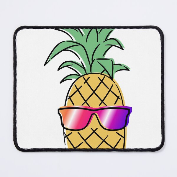 Item preview, Pineapple with sunglasses designed and sold by ondrejcreates.