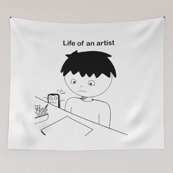 Item preview, Life of an artist designed and sold by Skydrak91.