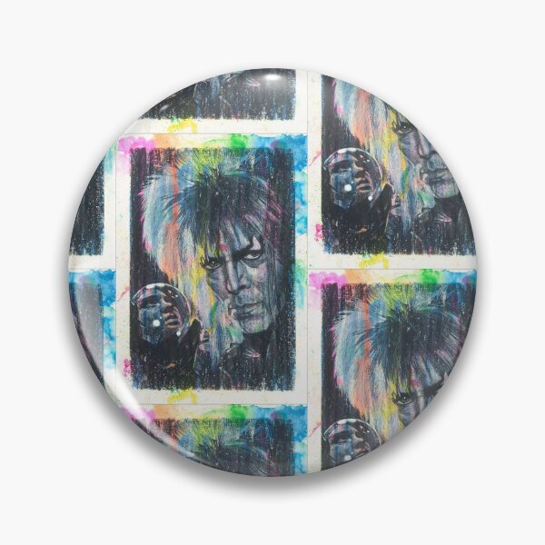 Item preview, Jareth and Sarah - Hand Drawn Oil and Ink Portrait designed and sold by HRHildebrand.
