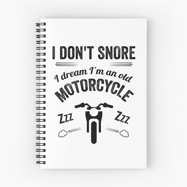 Item preview, Humor gift - I do not snore I dream that I am an old motorbike designed and sold by RomualdGR.