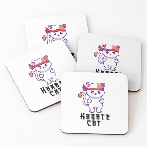 Item preview, Cute karate cat designed and sold by design-tshirt.