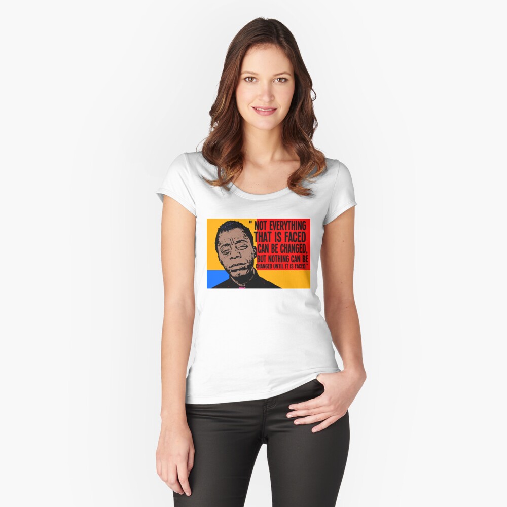 Item preview, Fitted Scoop T-Shirt designed and sold by truthtopower.