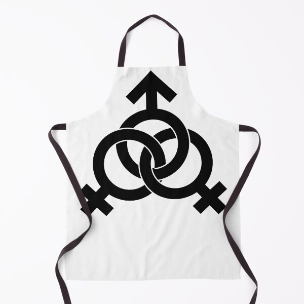 Item preview, Male Female Female Threesome Triad Trio Polyam Polyamory Symbol designed and sold by RoguePixel.