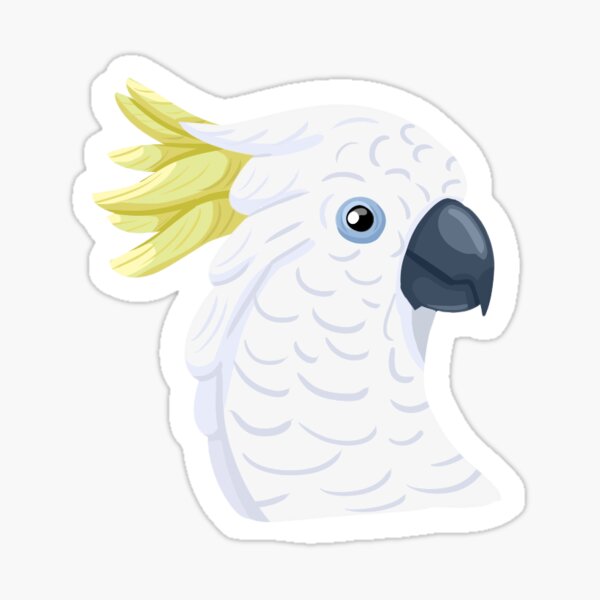 Item preview, Blue-Eyed Cockatoo designed and sold by gadgetronic.