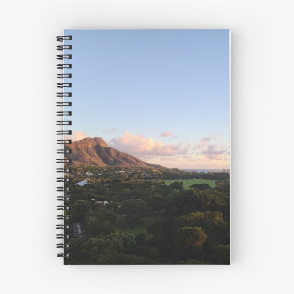 Item preview, Diamond Head Sunset designed and sold by elisacardnell.