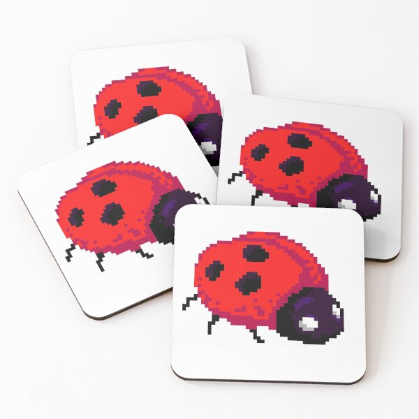 Item preview, Pixel ladybug designed and sold by Skydrak91.
