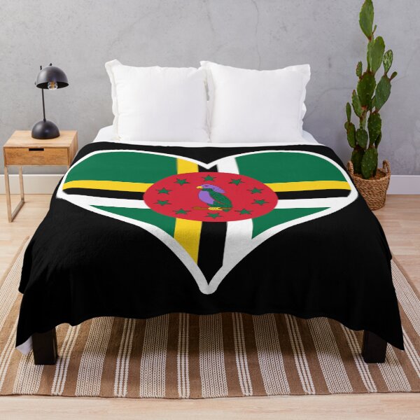Item preview, Dominica Flag Heart designed and sold by PKHalford.