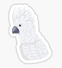 White Cockatoo Sticker