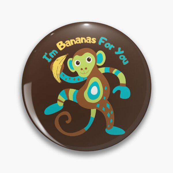 Item preview, I'm Bananas For You Monkey designed and sold by ChelleCreate.
