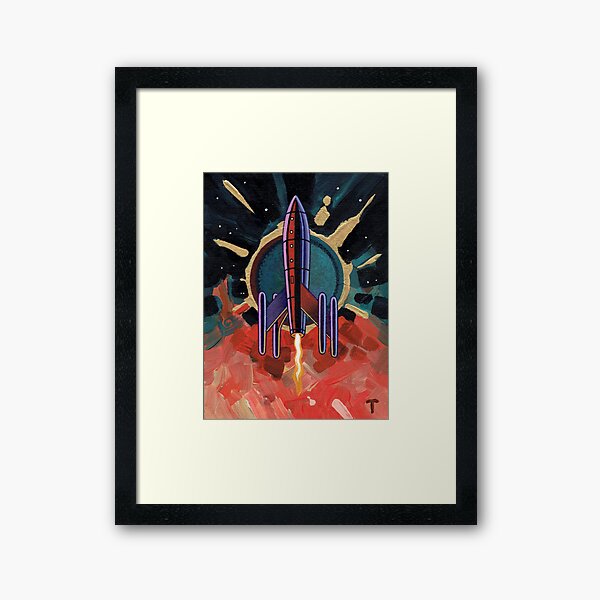 Rocket #113 Framed Art Print