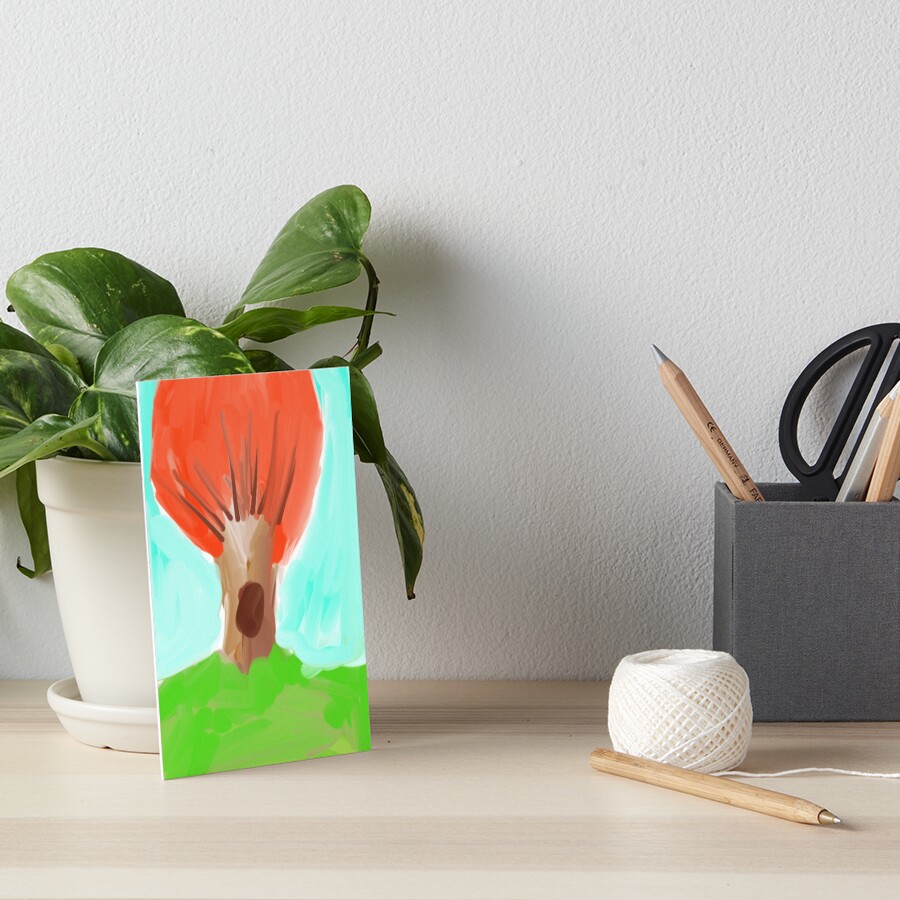 Item preview, Art Board Print designed and sold by MoMoJaJa.