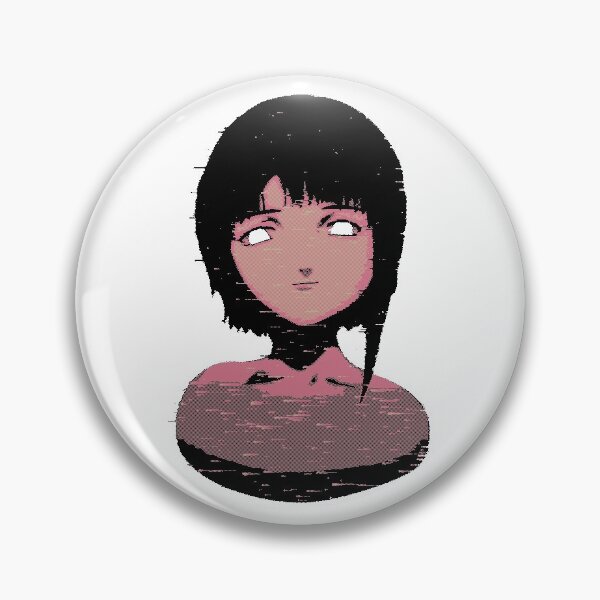 Item preview, Lain of the wired white designed and sold by karlawaifu.