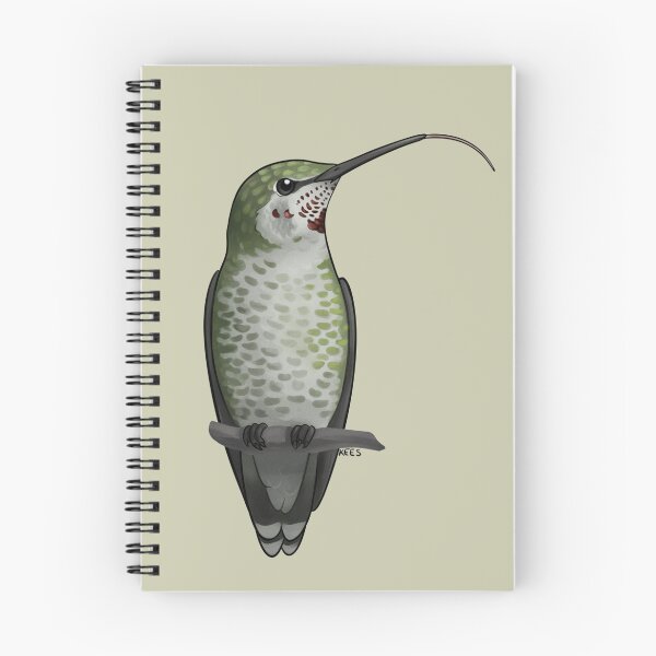 Item preview, Anna's Hummingbird (Female) designed and sold by KeesKiwi.