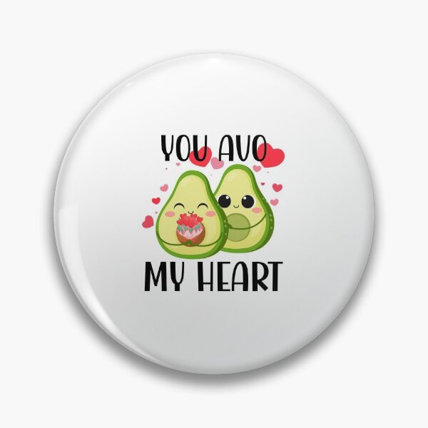 Item preview, You Avo My Heart Cute Avocado Valentine's Day Funny designed and sold by DPlumDesign.
