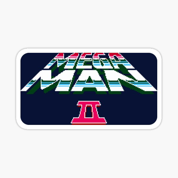 Mega Man 2 Stickers Redbubble