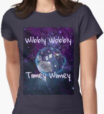 Wibbly Wobbly Women's Fitted T-Shirt