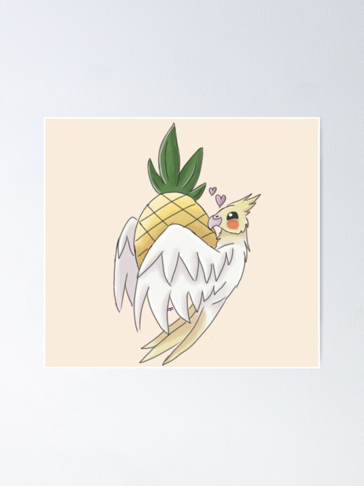 cockatiel pineapple