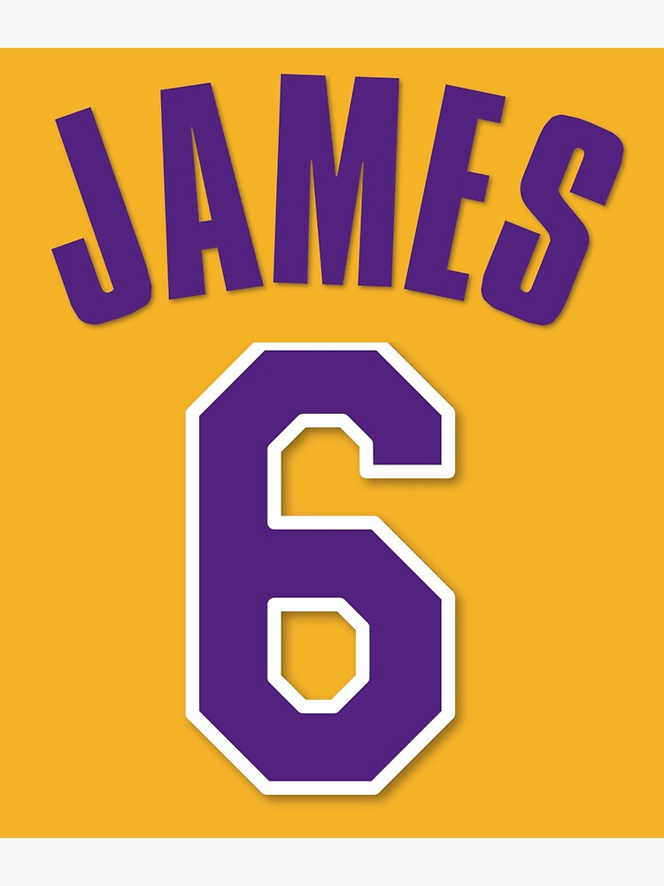 Lebron James La Lakers 6