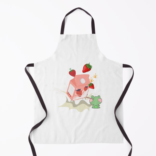 Item preview, Strawberry milk and Frog-cute designed and sold by Cheeky Popp.