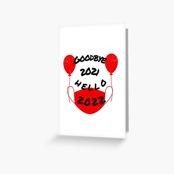 Item preview, goodbye 2021 hello 2022 designed and sold by ASboom.