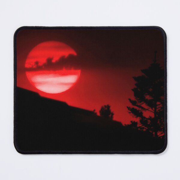 Item preview, Fiery Red Sunset designed and sold by plugsnpixels.
