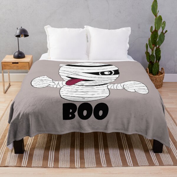 Item preview, scary mummy "BOO" designed and sold by Anoirshop ⭐⭐⭐⭐⭐.