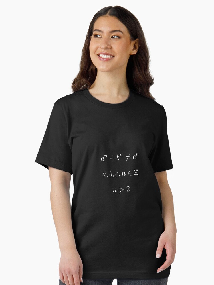 Thumbnail 2 of 7, Essential T-Shirt, Fermat's Last Theorem designed and sold by rishiramraj.