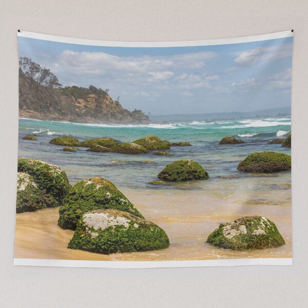 Item preview, Byron bay Coast at Wategos Beach designed and sold by Martin Berry Photography.