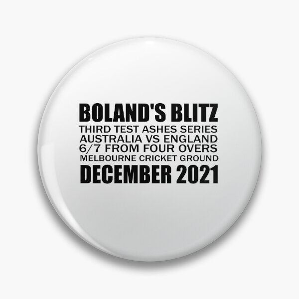 Item preview, Boland's Blitz Australia's Bowling Hero designed and sold by MimsTees.