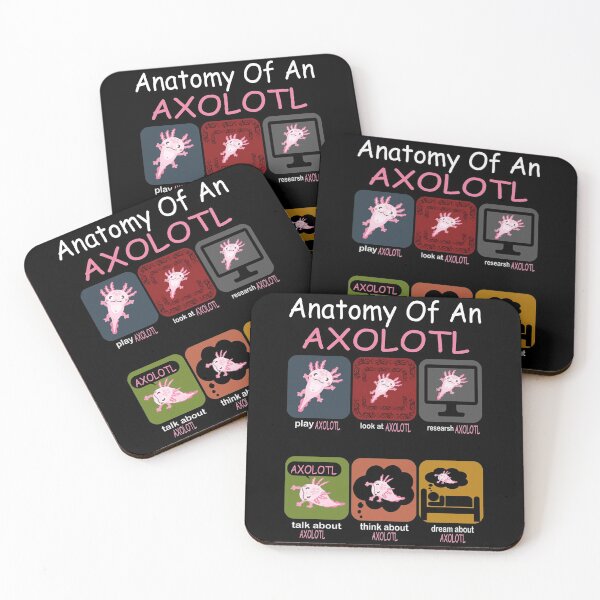 Item preview, Anatomy Of An Axolotl Axolotls Lover  designed and sold by boyastore.