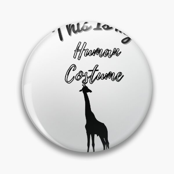 Item preview,  Giraffe Gift - Giraffe  - This Is My Human Costume I'm Really A Giraffe designed and sold by Alexa5454.