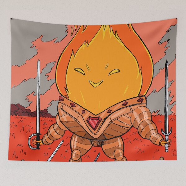 Item preview, Flame King as 5 of Swords designed and sold by sadnettles.