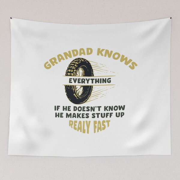 Item preview, Grandad Knows Everything designed and sold by From-95.