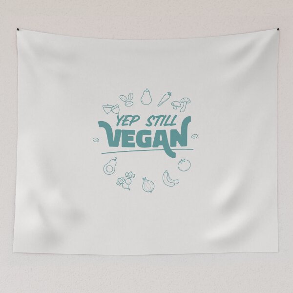 Item preview, Yep Still Vegan  designed and sold by lach3.