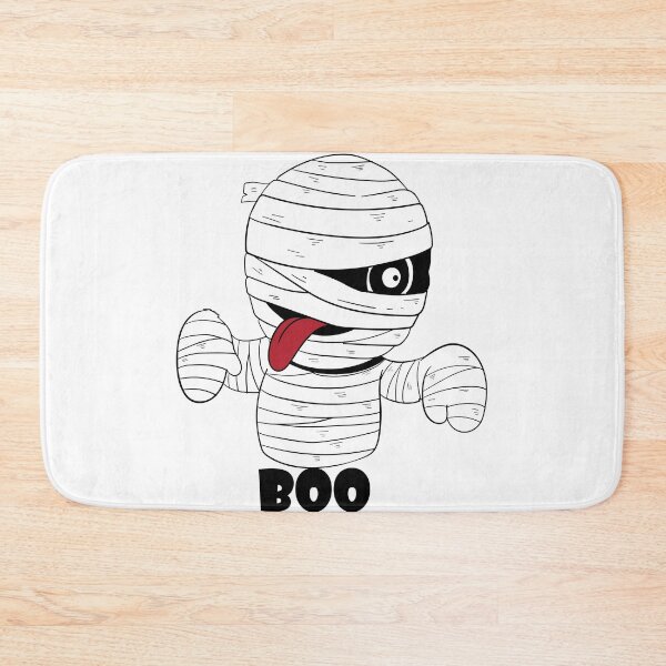 Item preview, scary mummy "BOO" designed and sold by Anoirshop ⭐⭐⭐⭐⭐.