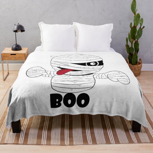 Item preview, scary mummy "BOO" designed and sold by Anoirshop ⭐⭐⭐⭐⭐.