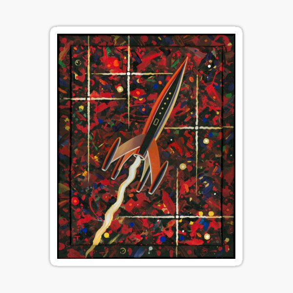 Rocket #70 Sticker