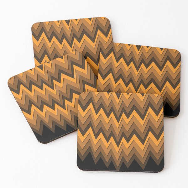 Item preview, Brown Color in All its Shades,Brown Waves designed and sold by Mr-true-design.