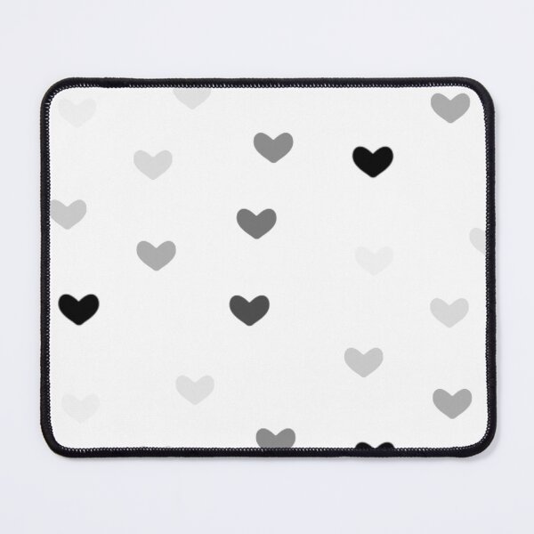 Item preview, Black Gradient Repeating Hearts designed and sold by Sketches by Sophie.