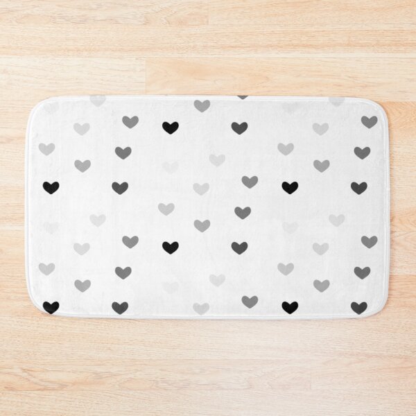 Item preview, Black Gradient Repeating Hearts designed and sold by Sketches by Sophie.